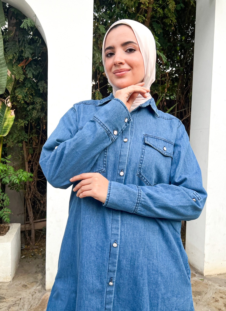 شيرت دريس جينز YANDA
