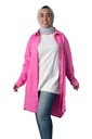 [Poplin-Shirt-hot pink-2XL] شيميز بوبلين YANDA (فوشيا, 2XL)