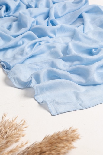 [cotton - 1213] ايشارب قطن ساده (لبنى فاتح)