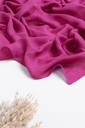 [cotton - 1217] ايشارب قطن ساده (فوشيا)
