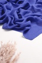 [cotton - 1235] ايشارب قطن ساده (ازرق)