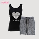 [2916-2xl] بيجامة  شورت VANILLA (2XL)