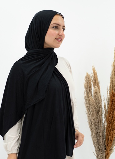 [cotton-1260] ايشارب ليكرا (اسود)