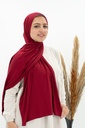 [cotton-1265] ايشارب ليكرا (احمر غامق)