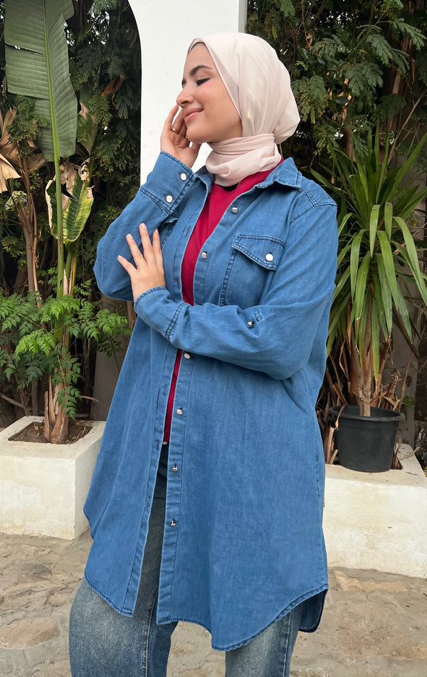 شيرت دريس جينز  YANDA