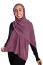 [SHIF-37276] ايشارب شيفون كريب سادة Jamila (كشمير موفي)