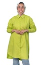 [Poplin-Shirt-Lime-2XL] شيميز بوبلين YANDA (لمونى, 2XL)