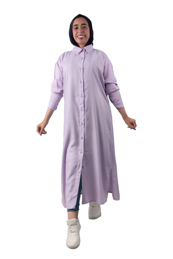 [Dress shirtXL-Violet] دريس شيرت YANDA (موف, XL )