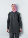 [blouse-2XL-Gray] تونيك جينز YANDA (جراي, 2XL)