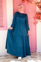 [Dress-2XL- Genzari] فستان قطن YANDA (جنزاري, 2XL)