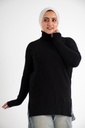 [long-hi-call-2XL-black] هاي كول طويلYANDA (اسود, 2XL)