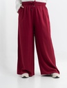 [wide-leg-burgundy-2xl] بنطلون وايد ليج YANDA (نبيتى, 2XL)