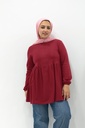 [casual-t-shirt-burgundy-2xl] تيشرت كاجوال YANDA (نبيتى, 2XL)
