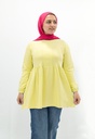 [casual-t-shirt-yellow-2xl] تيشرت كاجوال YANDA (اصفر, 2XL)